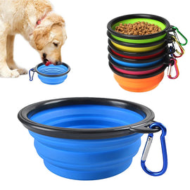 1000ml Travel Folding Silicone Bowl