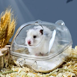 Accessories Acrylic Plastic Hamster Toilet Cage