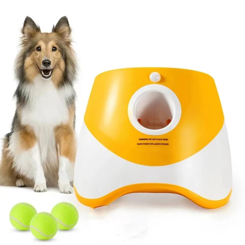 Tennis Launcher Automatic Pet Dogs Chase Toy