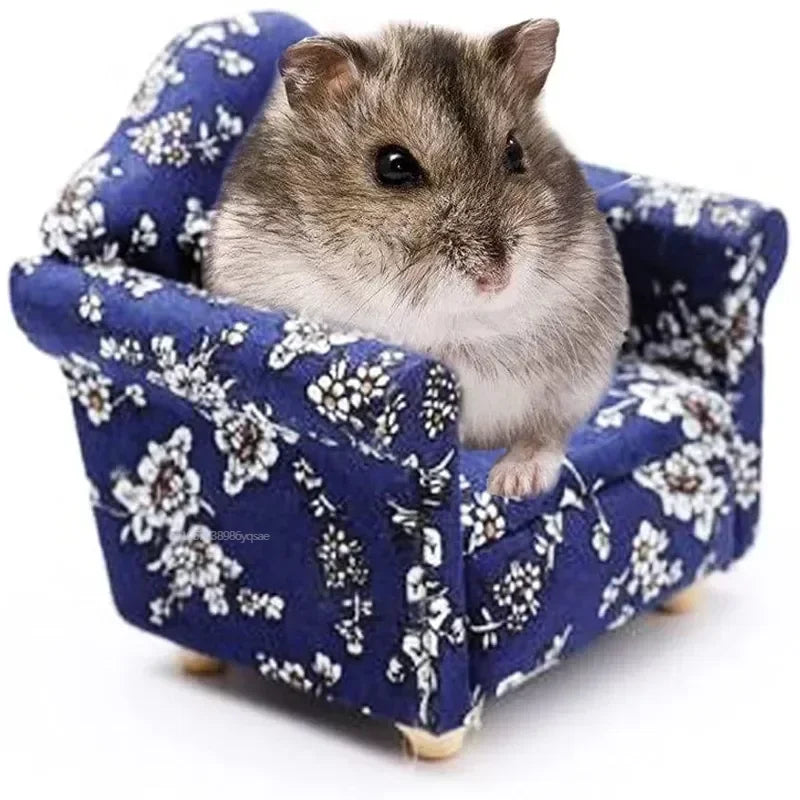 Floral Print Sofa Guinea Pig Sofa Bed