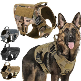 K9 Malinois Training Vest Tactical Dog Harness